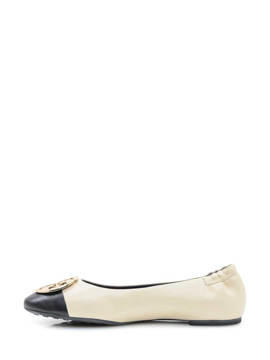 Sandale Tory Burch Tory Burch Tory Burch Ballet Flats With Metal Logo Beige Femei (BM 19254729) 4