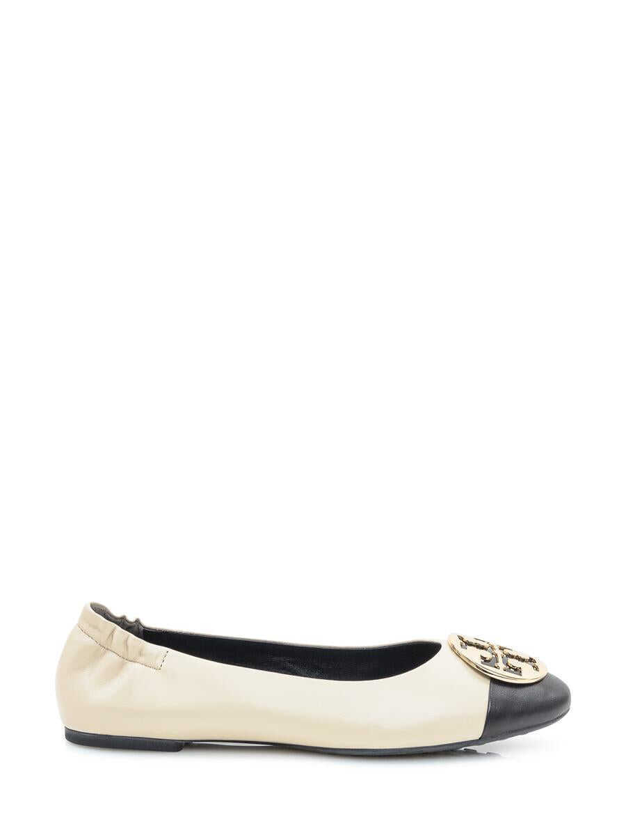 Sandale Tory Burch Tory Burch Tory Burch Ballet Flats With Metal Logo Beige Femei (BM 19254729) 1