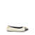 Tory Burch Tory Burch Tory Burch Ballet Flats With Metal Logo Beige