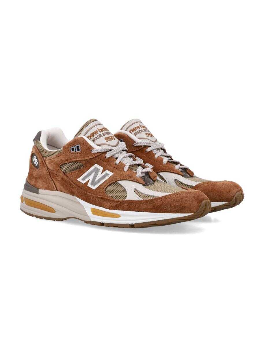 Sneakers New Balance New Balance Uk 991V2 Grounded Pastels Sneakers - Brown BROWN Femei (BM 19254753) 3
