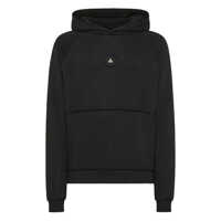Bluze de trening Peuterey Black Hoodie With A Kangaroo Pocket Femei