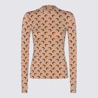 Topuri Marine Serre Beige Top Femei