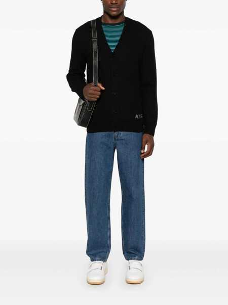 Pulovere A.P.C. A.P.C.  Sweaters Black Barbati (BM 19254777) 2