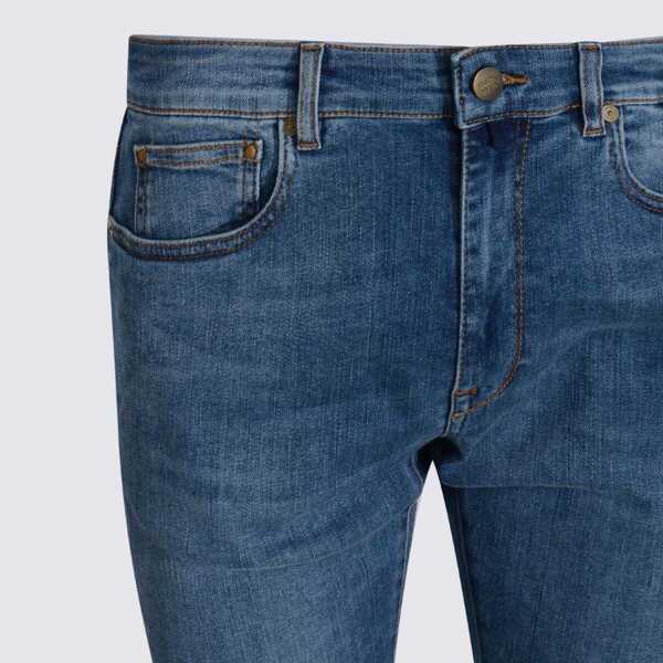 Blugi Incotex Incotex Blue Division Dark Blue Cotton Jeans MULTICOLOR Barbati (BM 19254906) 3