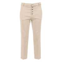Pantaloni casual Dondup Dondup Beige 'Nima' Pants In Cotton