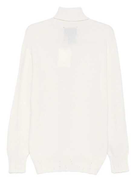 Pulovere AMARANTO Amarnto White Turtleneck Sweater Beige Barbati (BM 19255056) 2