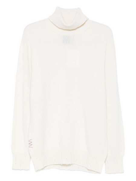 Pulovere AMARANTO Amarnto White Turtleneck Sweater Beige Barbati (BM 19255056) 1