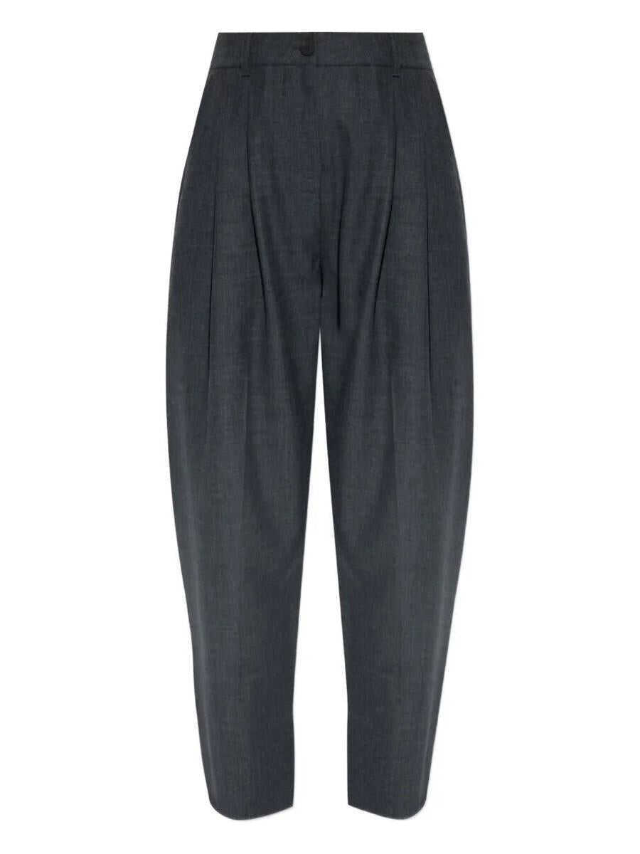 Pantaloni casual STUDIO NICHOLSON Studio Nicholson Acuna Double Pleat Front Pant Clothing GREY Femei (BM 19255134) 1