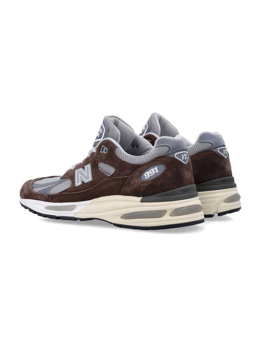 Sneakers New Balance New Balance 991 V2 Miuk Suede Mesh Sneakers BROWN Femei (BM 19255176) 4