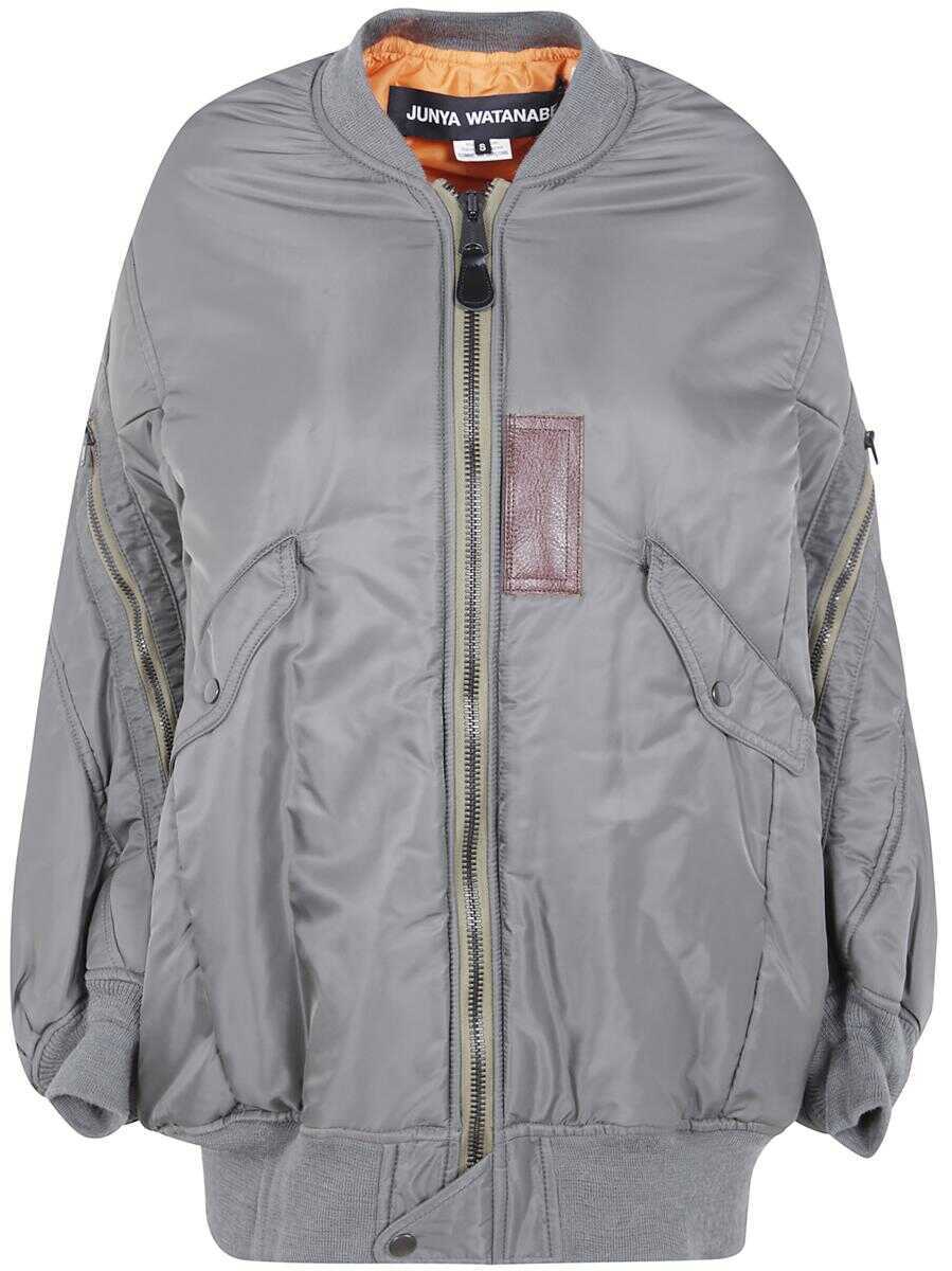 Bomber jacket JUNYA WATANABE X COMME DES GARONS Junya Watanabe X Comme Des Garons Oversized Bomber Clothing GREEN Femei (BM 19255179) 1