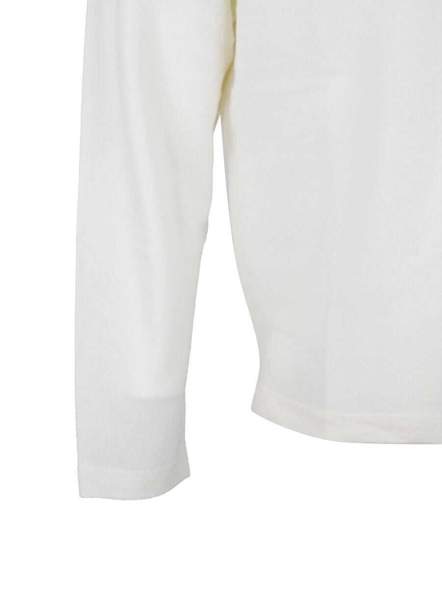 Pulovere 04651/ A TRIP IN A BAG 04651/ A Trip In A Bag Sweaters WHITE Barbati (BM 19255197) 4