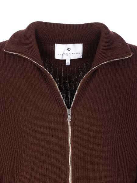 Pulovere Seven Gauge Seven Gauge Sweaters Brown Barbati (BM 19255356) 4
