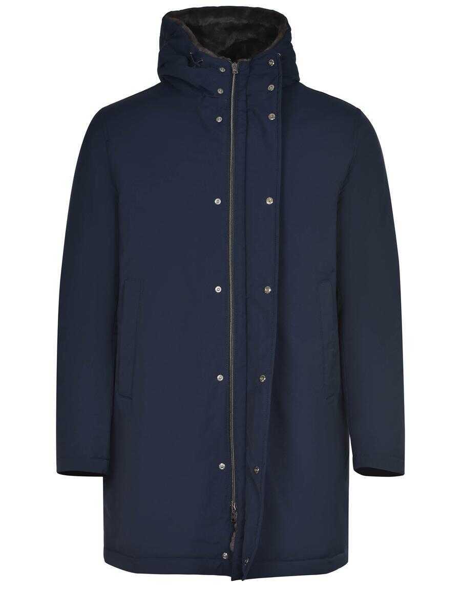 Paltoane Herno Herno  Coats BLUE Barbati (BM 19255359) 3