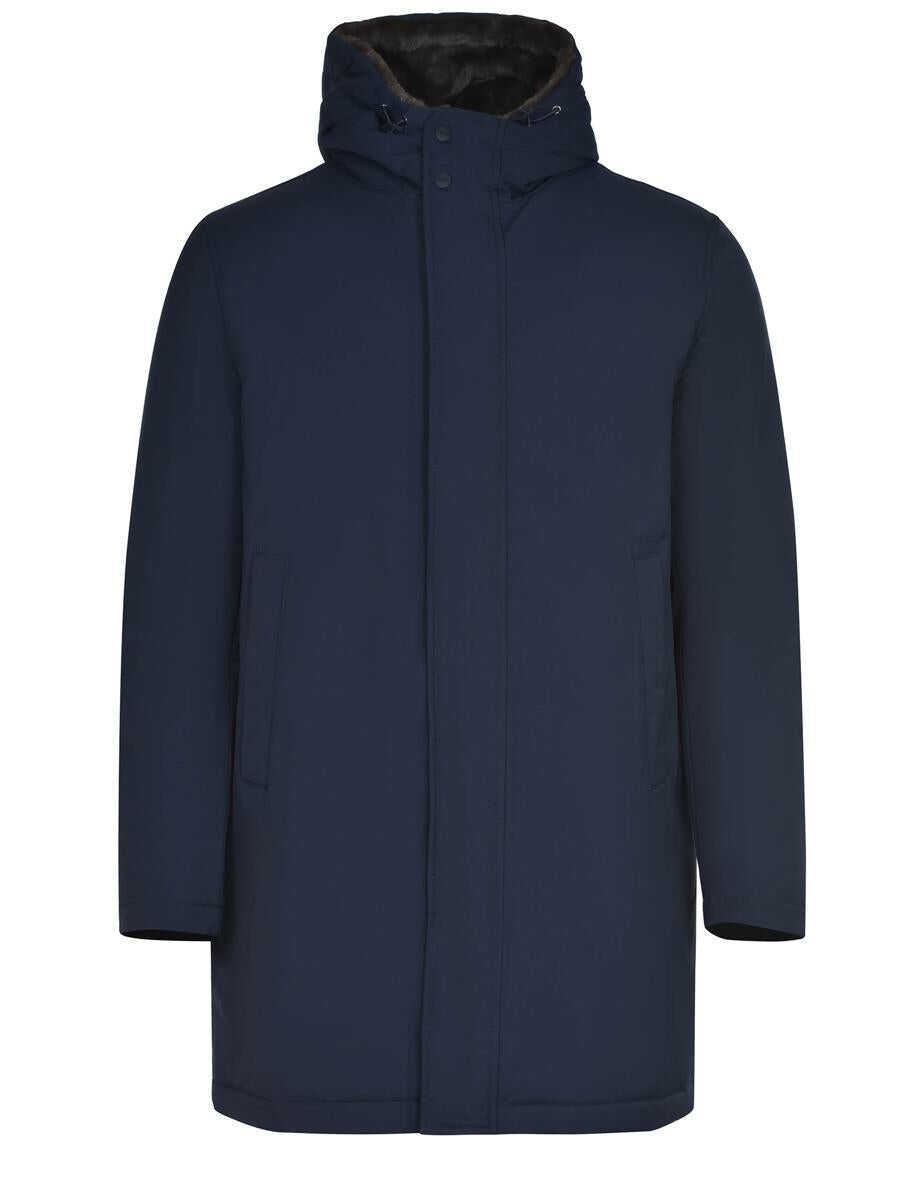 Paltoane Herno Herno  Coats BLUE Barbati (BM 19255359) 1