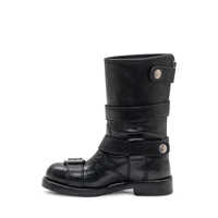 Bocanci Dolce & Gabbana Dama - Bocanci Dolce & Gabbana Dolce & Gabbana Dolce & Gabbana Black Leather Horse Boots Black Femei (BM 19255443) - B-mall.ro