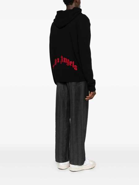 Pulovere Palm Angels Palm Angels Black Classic Hooded NERO E ROSSO Barbati (BM 19255449) 2