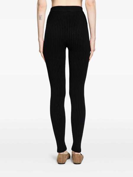 Pantaloni casual Max Mara Max Mara Trousers Black Femei (BM 19255464) 3