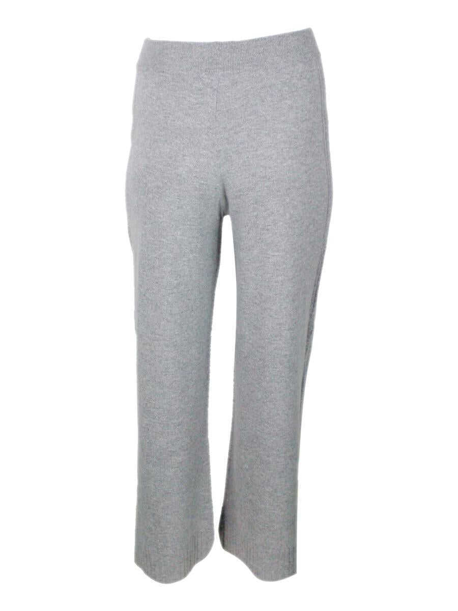 Pantaloni casual Armani Exchange Armani Exchange Trousers SILVER Femei (BM 19255527) 3