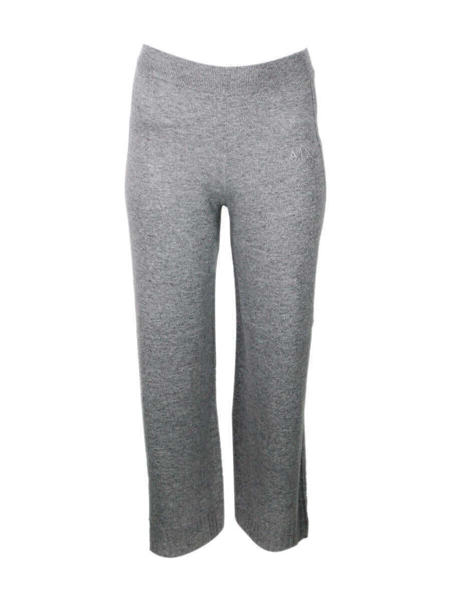 Pantaloni casual Armani Exchange Armani Exchange Trousers SILVER Femei (BM 19255527) 1