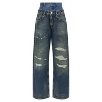 Blugi Dolce & Gabbana Double Layer Jeans Femei