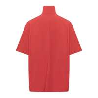 Tricouri MSGM Dama - Tricouri MSGM Msgm Short-Sleeve T-Shirt With Zip Msgm RED Femei (BM 19255548) - B-mall.ro