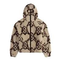 Bluze de trening Daily Paper "Burned Shield Sherpa" Hoodie Clothing Barbati