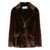 STAND STUDIO Stand Studio 'Evyn' Faux Fur BROWN