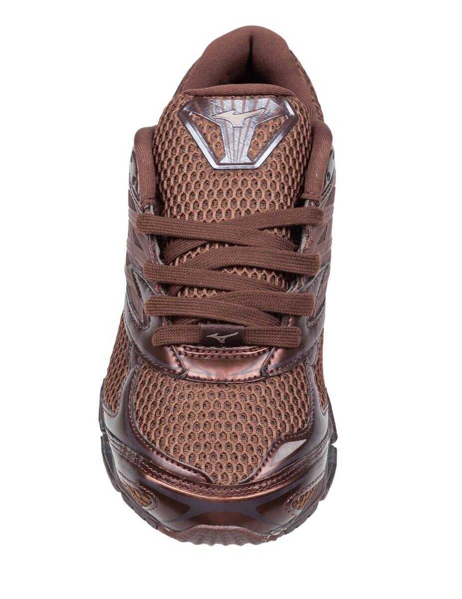 Sneakers MIZUNO 1906 Mizuno 1906 Synthetic Fabric And Leather Running Sneakers Brown Barbati (BM 19255659) 2