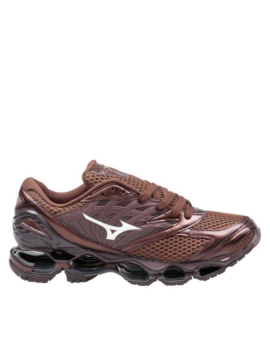 Sneakers MIZUNO 1906 Mizuno 1906 Synthetic Fabric And Leather Running Sneakers Brown Barbati (BM 19255659) 1