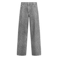 Pantaloni casual Liu Jo Grey High-Waisted Trousers Femei