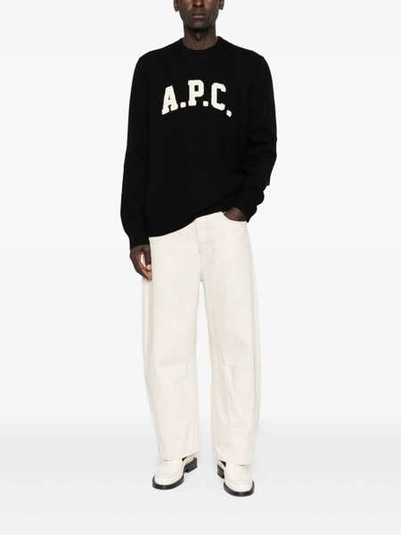 Pulovere A.P.C. A.P.C.  Sweaters Black Barbati (BM 19255722) 2