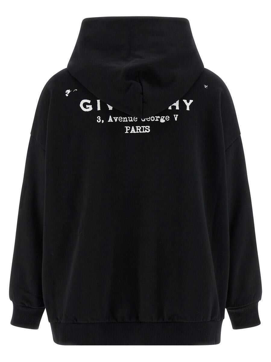 Bluze de trening Givenchy Givenchy Logo Print Hoodie Multicolor Femei (BM 19255770) 2