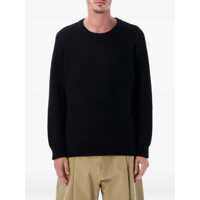 Pulovere Corridor Wool And Cashmere Blend Ribbed Crewneck Sweater Barbati