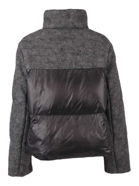 Geci de iarna Diego M MOHAIR BLEND JACKET WITH SYNTHETIC DOWN PADDING Gray Femei (BM 19255833) 2