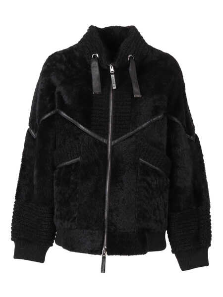 Paltoane Diego M SHEEPSKIN COAT Black   Femei (BM 19255851) 1