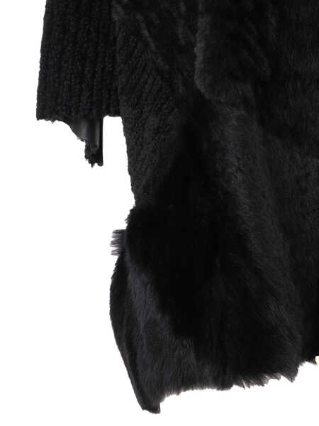 Paltoane Diego M SHEEPSKIN CAPE Black   Femei (BM 19255860) 3