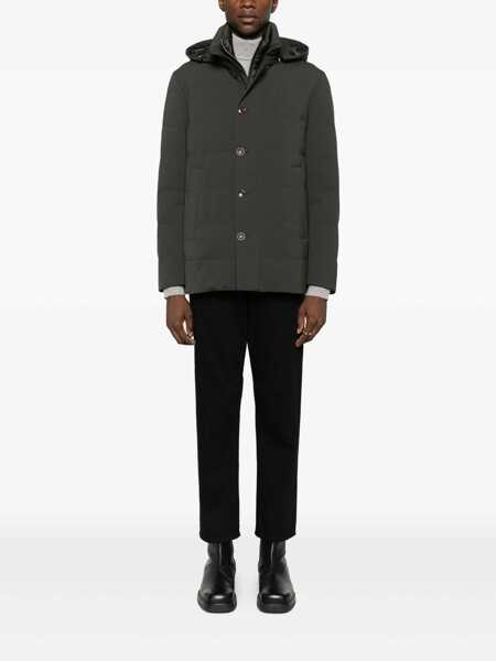 Geci MONTECORE Montecore Hooded Jacket GREY Barbati (BM 19255887) 2