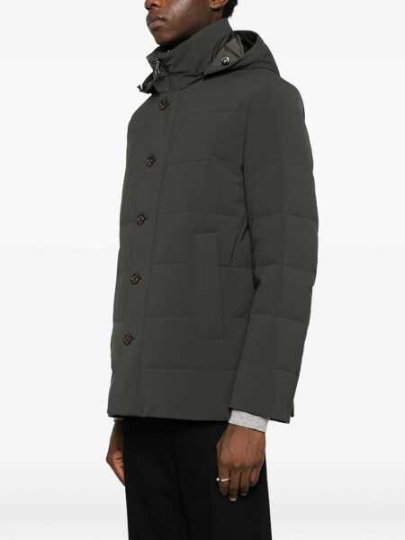 Geci MONTECORE Montecore Hooded Jacket GREY Barbati (BM 19255887) 3