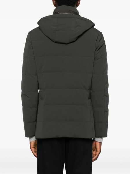 Geci MONTECORE Montecore Hooded Jacket GREY Barbati (BM 19255887) 4