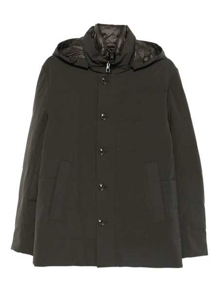 Geci MONTECORE Montecore Hooded Jacket GREY Barbati (BM 19255887) 1