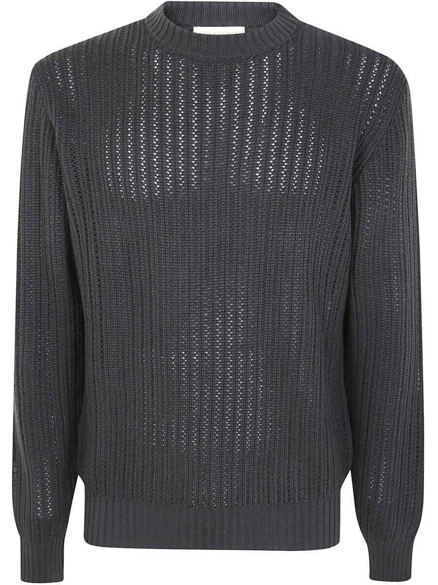 Pulovere FILIPPO DE LAURENTIIS Filippo De Laurentiis Crew Neck Sweater Clothing GREEN Barbati (BM 19255929) 1