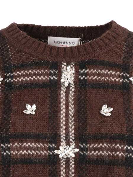 Pulovere Ermanno Scervino SWEATER Brown Femei (BM 19256178) 3