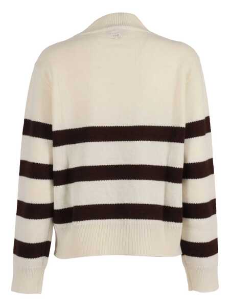 Pulovere Ermanno Scervino HIGH NECK SWEATER White Femei (BM 19256196) 2