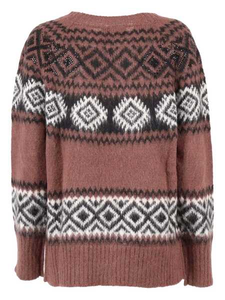 Pulovere Ermanno Scervino SWEATER Brown Femei (BM 19256217) 2