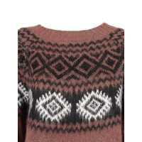 Pulovere Ermanno Scervino Dama - Pulovere Ermanno Scervino SWEATER Brown Femei (BM 19256217) - B-mall.ro