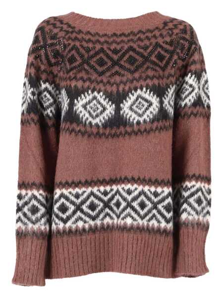 Pulovere Ermanno Scervino SWEATER Brown Femei (BM 19256217) 1