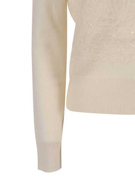 Cardigane Ermanno Scervino CARDIGAN Beige Femei (BM 19256232) 3