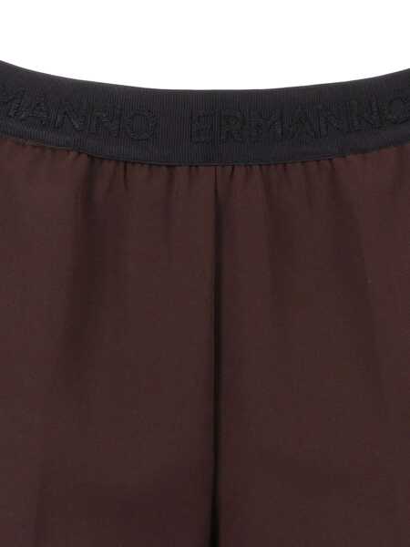 Pantaloni Ermanno Scervino TROUSERS Brown Femei (BM 19256241) 3