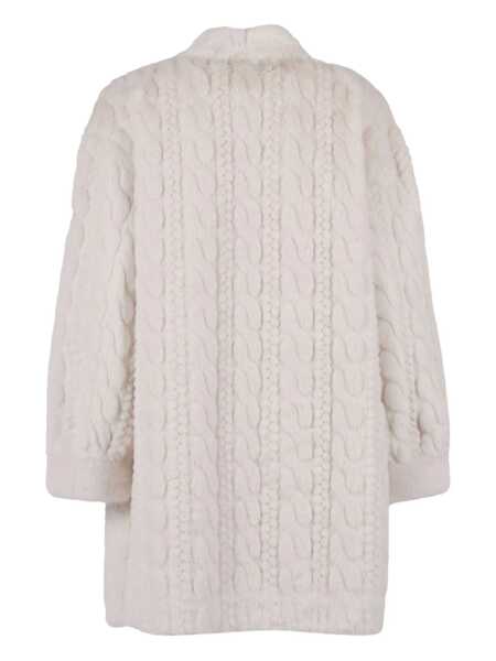 Paltoane Ermanno Scervino COAT White Femei (BM 19256247) 2