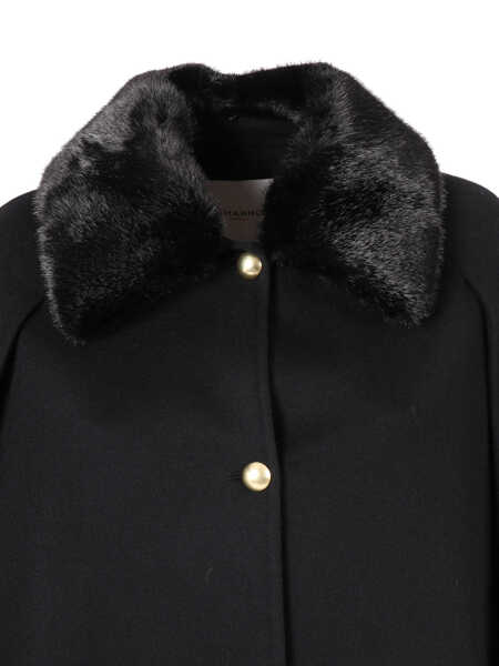 Jachete Ermanno Scervino CAPE Black   Femei (BM 19256253) 3